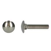 VIS TRCC TETE RONDE COLLET CARRE DIN 603 INOX A2 M5X50